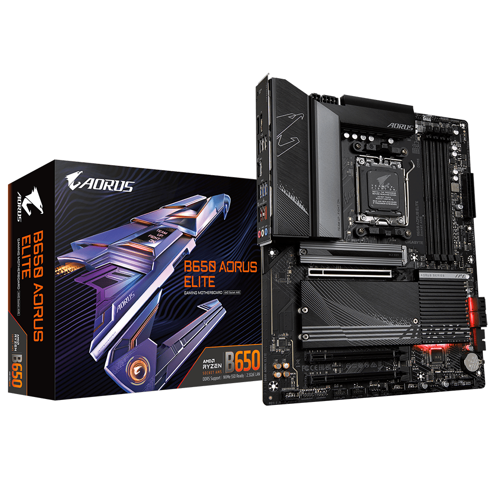 Gigabyte B650 AORUS ELITE AX ICE AM5 ATX B650 AORUS ELITE AX ICE