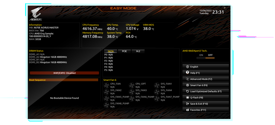 B650 AORUS ELITE AX (rev. 1.0/1.1) Key Features