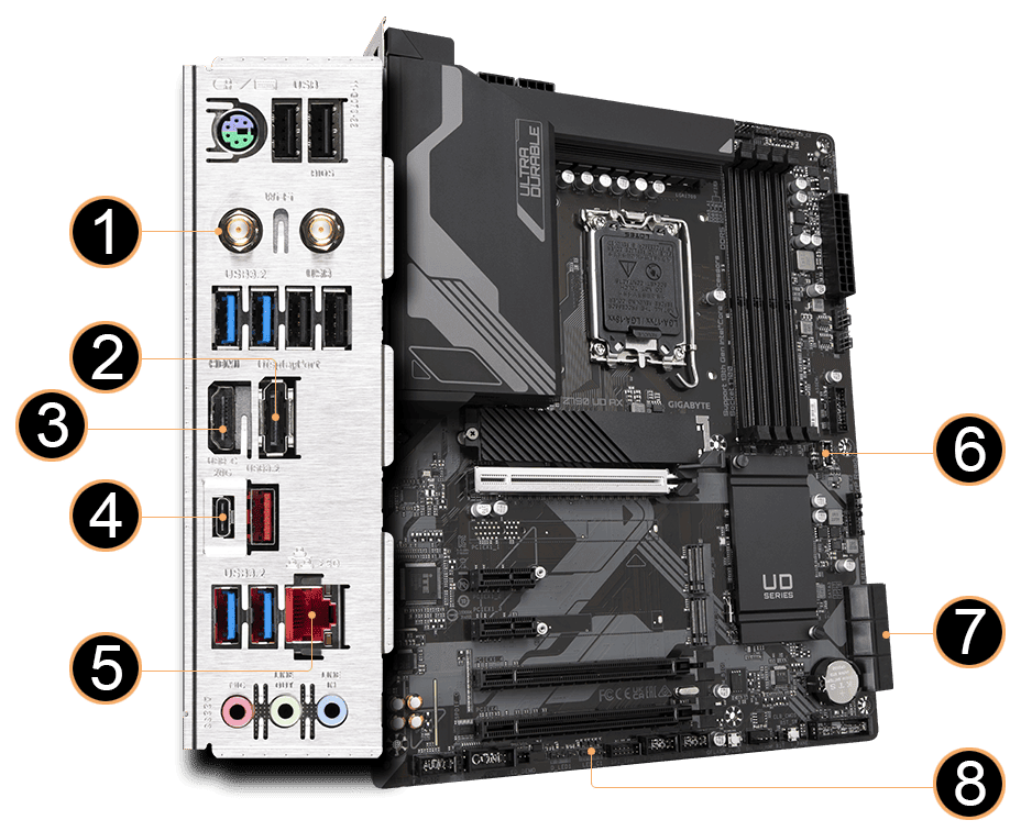 Z790 UD AX (rev. 1.0) Key Features | Motherboard - GIGABYTE Australia