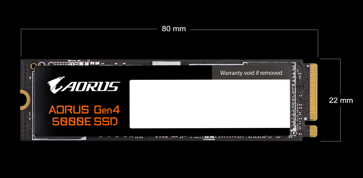 GIGABYTE M.2 SSD 500GB Key Features