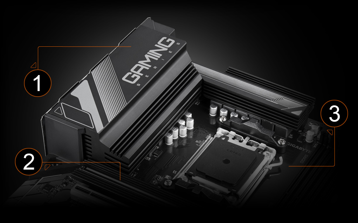 Gigabyte propose sa B650M K, une carte AM5 abordable