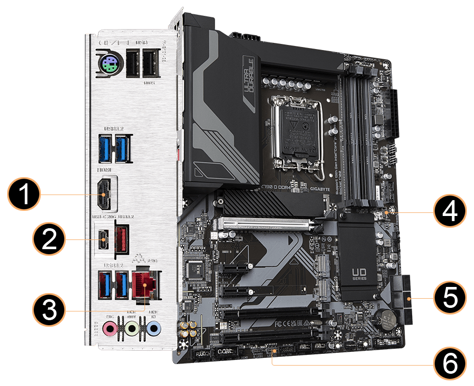 Z790 D DDR4 (rev. 1.0) Key Features | Motherboard - GIGABYTE Global