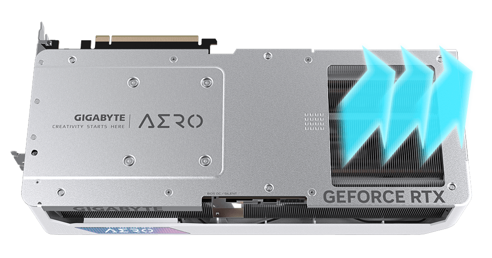 Gigabyte Tech GeForce RTX 4080 AERO PCIe 4.0 Overclocked (GV