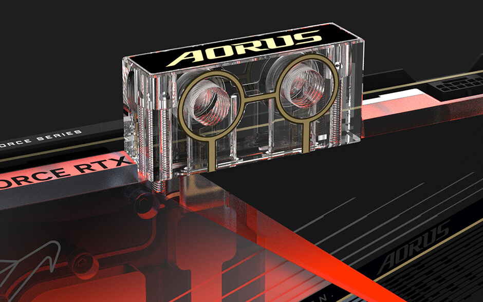 Gnorium Water Cooling GPU Block for GALAX RTX 4080 N-GY4080XY-X