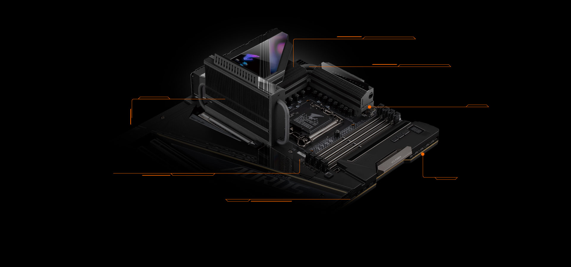 GIGABYTE Z790 AORUS Master (LGA 1700/ Intel Z790/ EATX/ DDR5/ 5* M.2/ PCIe  5.0/ USB 3.2 Gen2X2 Type-C/Intel WiFi 6E/ Marvell AQtion 10GbE LAN/Q-Flash  Plus/EZ-Latch Plus/placa-mãe para jogos)