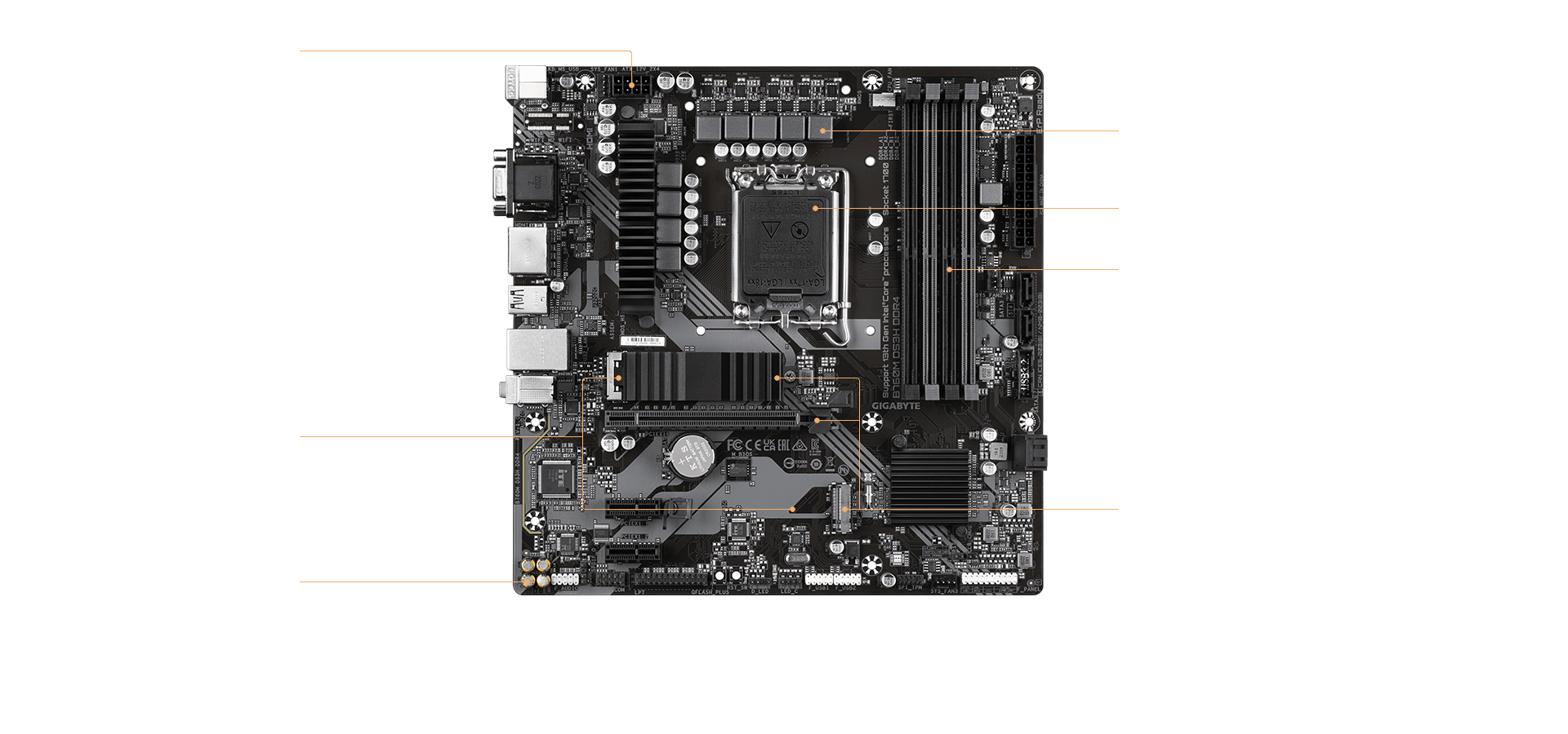 B760M DS3H DDR4 (rev. 1.0) Key Features | Motherboard - GIGABYTE B760M DS3H DDR4 (rev. 1.0) Key Features | Motherboard - GIGABYTE