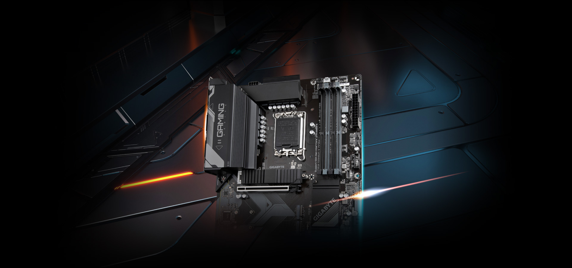 Gigabyte B760 GAMING X DDR4 - 1.0 - carte-mère - ATX - Socket