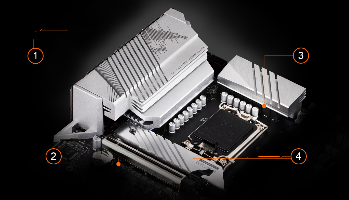 B760M AORUS ELITE AX (rev. 1.x) Key Features | Motherboard