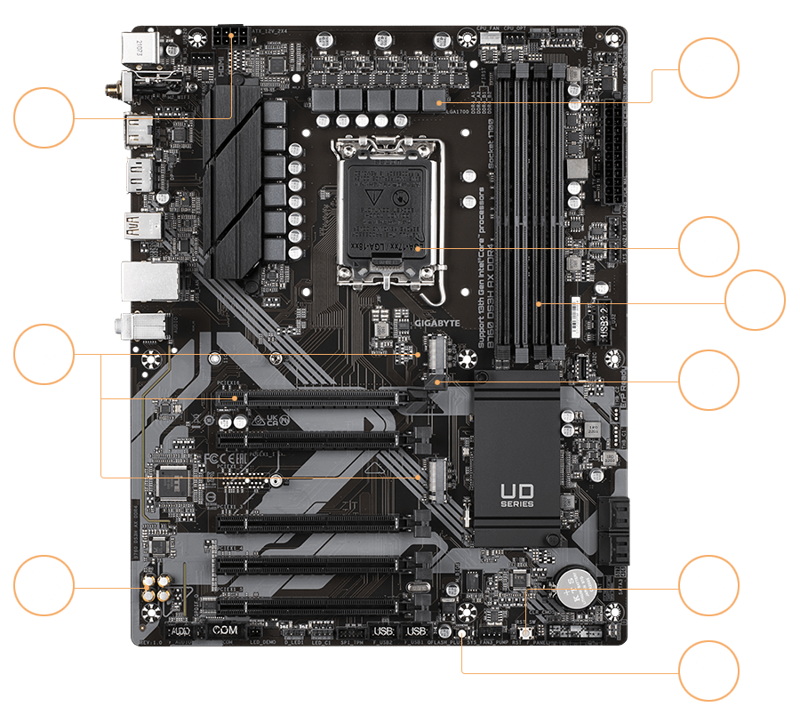 B760 DS3H AX DDR4 (rev. 1.0) Key Features | Motherboard - GIGABYTE