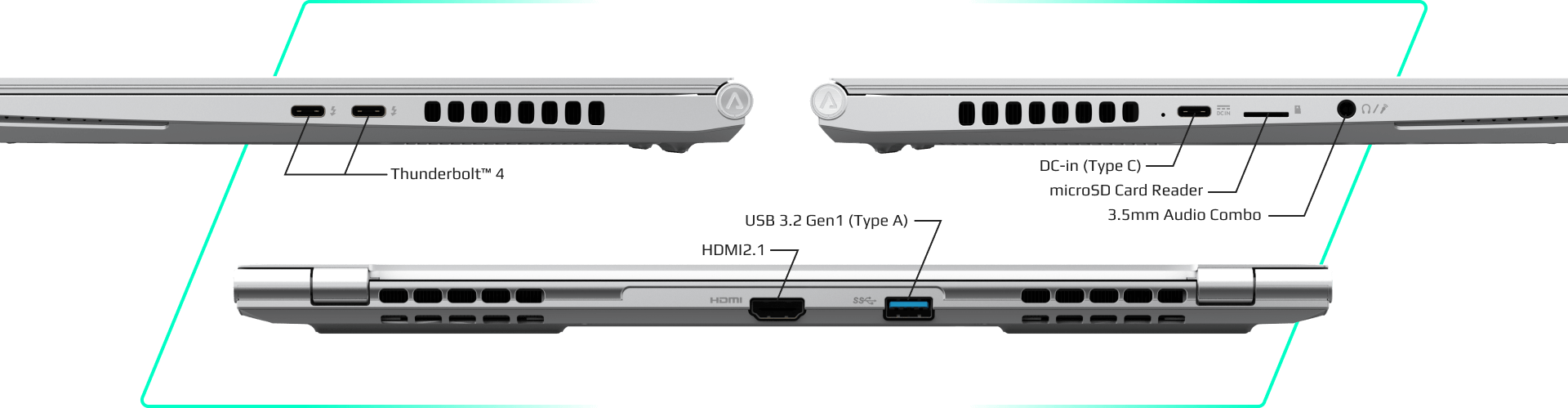 GIGABYTE Intel Core i7 13th Gen 13700H - AERO 14 OLED BMF Gaming Laptop | 14"Silver | Gaming PC Built GIGABYTE Intel Core i7 13th Gen 13700H - AERO 14 OLED BMF Gaming Laptop | 14"Silver | Gaming PC Built