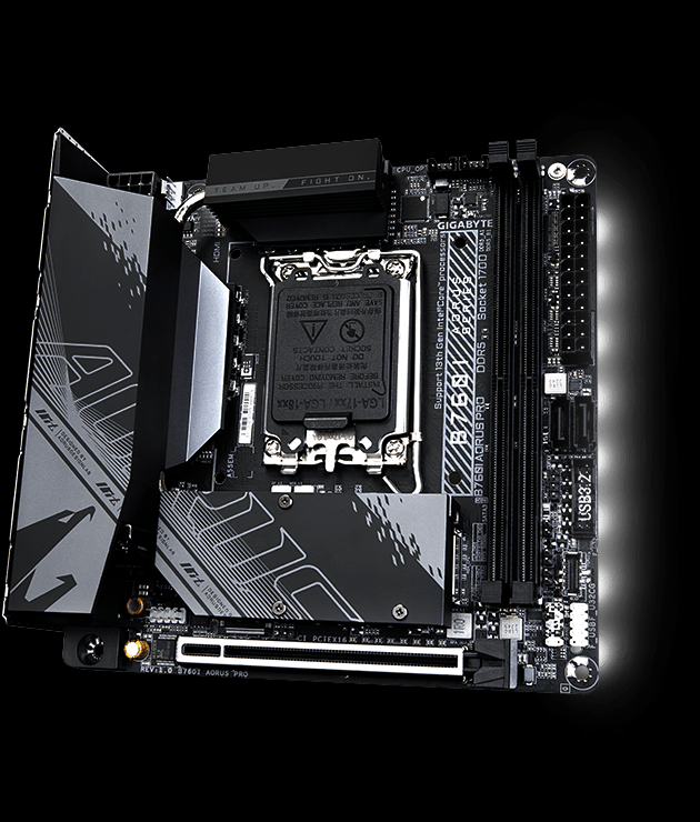 B760I AORUS PRO (Rev. 1.0) | Motherboards - GIGABYTE