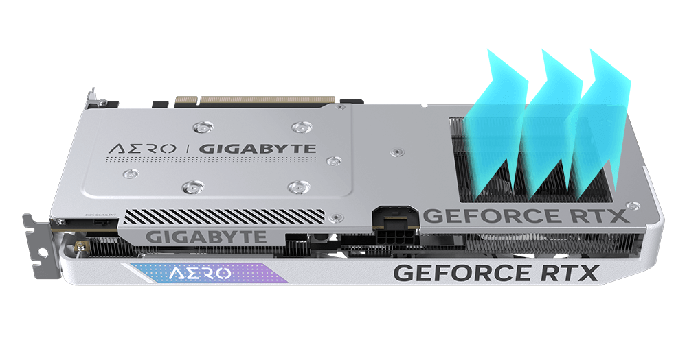 Carte Graphique Gigabyte GeForce RTX 4060 Ti AERO OC 8G GDDR6