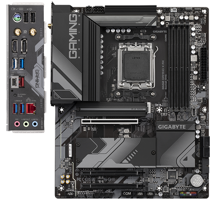 Gigabyte B650M GAMING X AX - Carte mère - LDLC