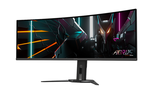 Monitor Led Gigabyte 49   Aorus Co49Dq Gaming 5120X1440 Hd Curvo 144Hz 2 Hdmi2 1 Dp 0 03Ms Freesync - AORUS CO49DQ