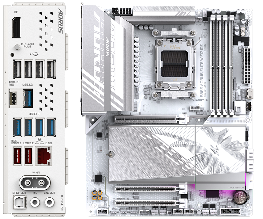 B850 AORUS ELITE WIFI7 ICE｜AORUS - GIGABYTE USA