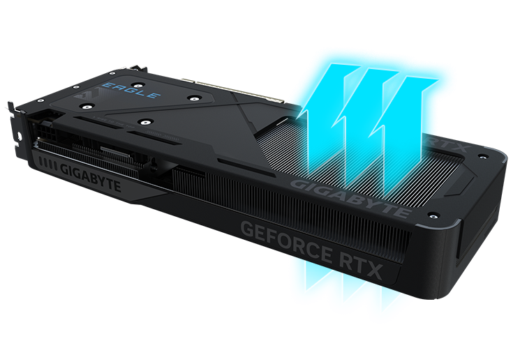 GIGABYTE GeForce RTX 5060 Eagle OC 8G – Scheda Video Con 8 GB GDDR7, PCIe 5.0 E Raffreddamento WINDFORCE Per Gaming E AI – Modello GV-N5060EAGLE OC-8GD