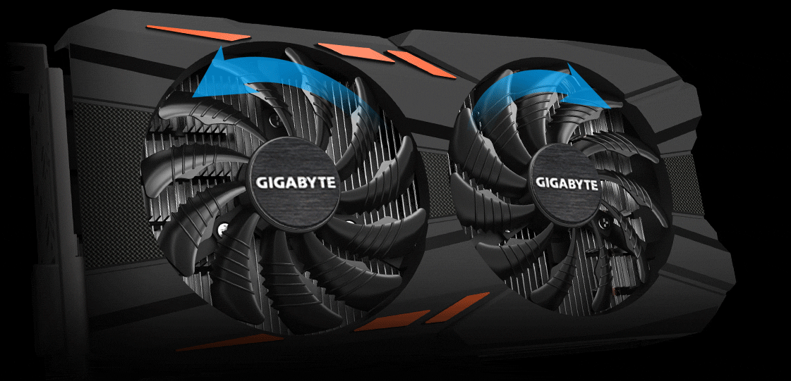 Gigabyte GeForce GTX 1050 Ti Windforce OC Edition 4G Carte Graphique 