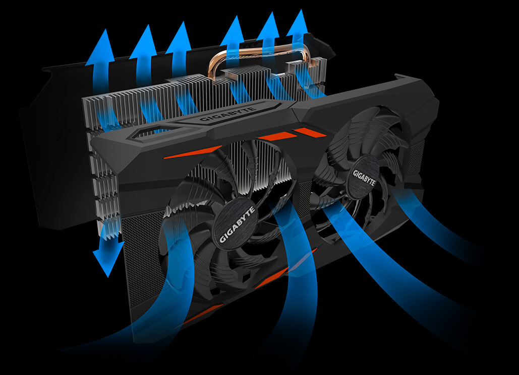 GeForce® GTX 1050 Ti Windforce 4G Key Features | Graphics Card