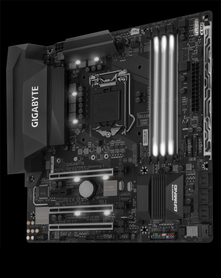 GA Z270MX Gaming 5 rev. 1.0 Key Features Motherboard
