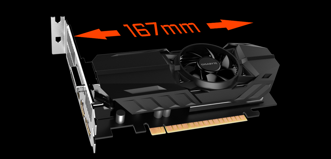 Gigabyte GeForce GTX1050Ti OC Video Card (N105TOC-4GL) | Techbuy Australia