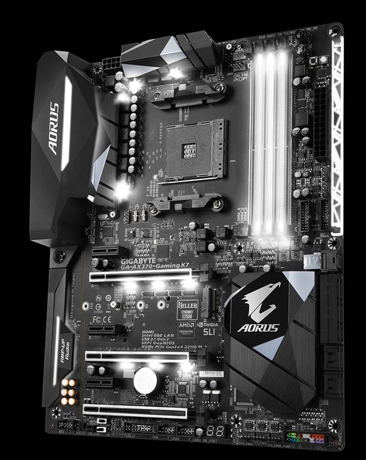 Ga Ax370 Gaming K7 Rev 1 0 Key Features Motherboard Gigabyte U S A