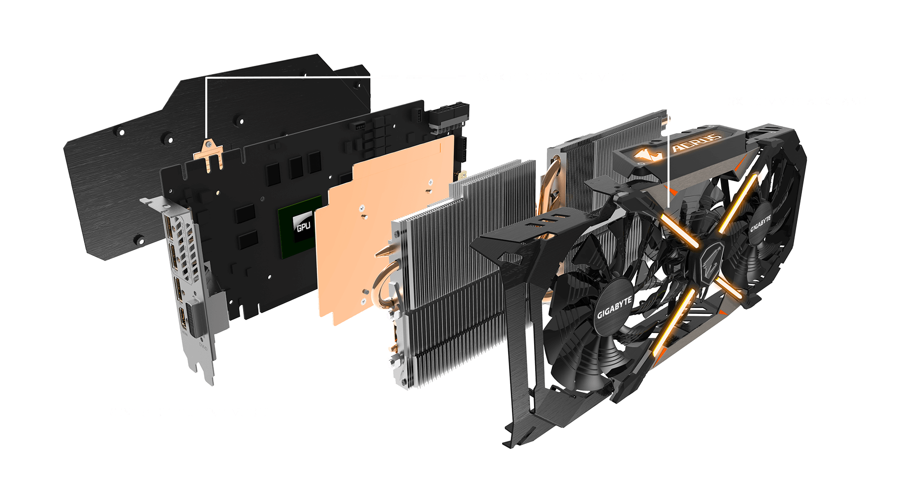 کارت گرافیک گیگابایت AORUS GTX 1080 Ti 11G