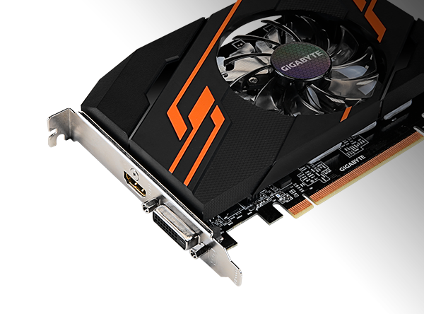 Gigabyte GT 1030 2GB OC Graphics card overview