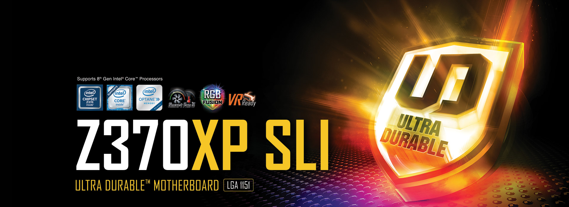 Z370XP SLI rev. 1.0 Key Features Motherboard GIGABYTE Global