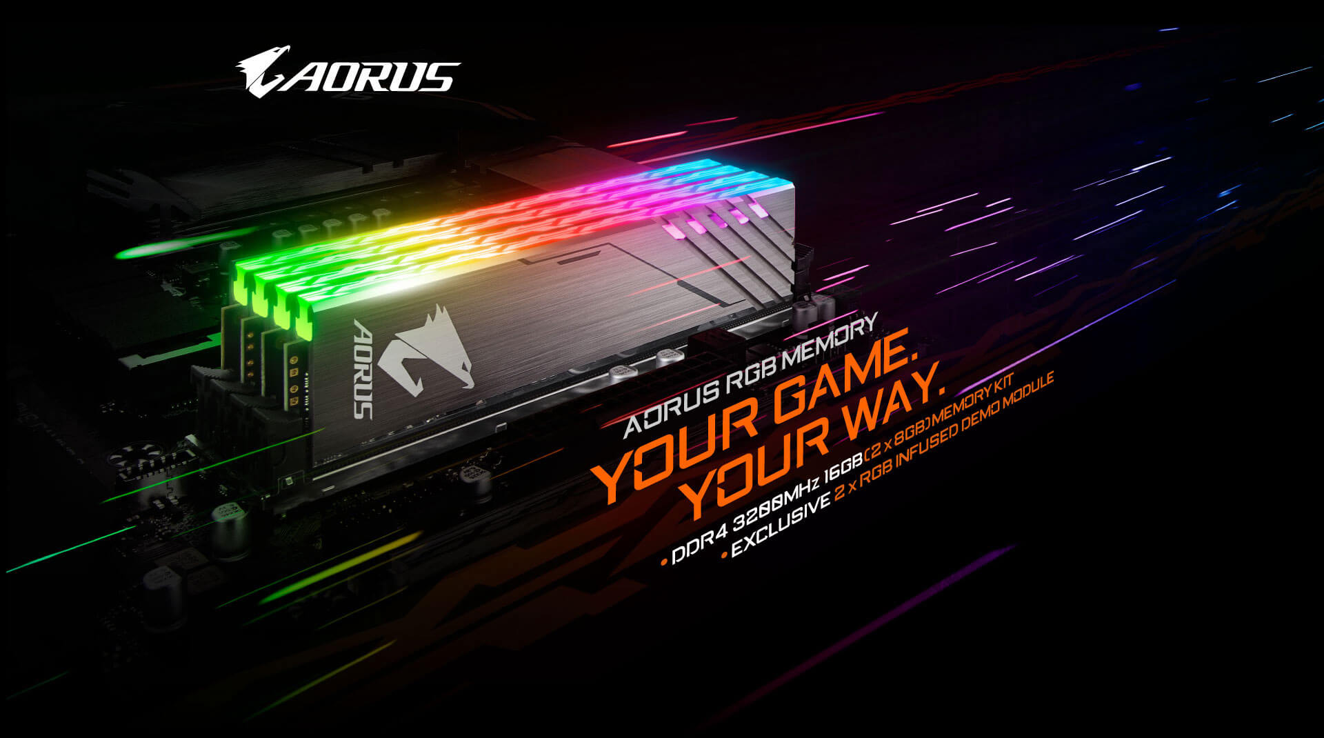 budget anker Medicinsk AORUS RGB Memory 16GB (2x8GB) 3200MHz (With Demo Kit)(Limited Edition) Key  Features | Memory - GIGABYTE Global