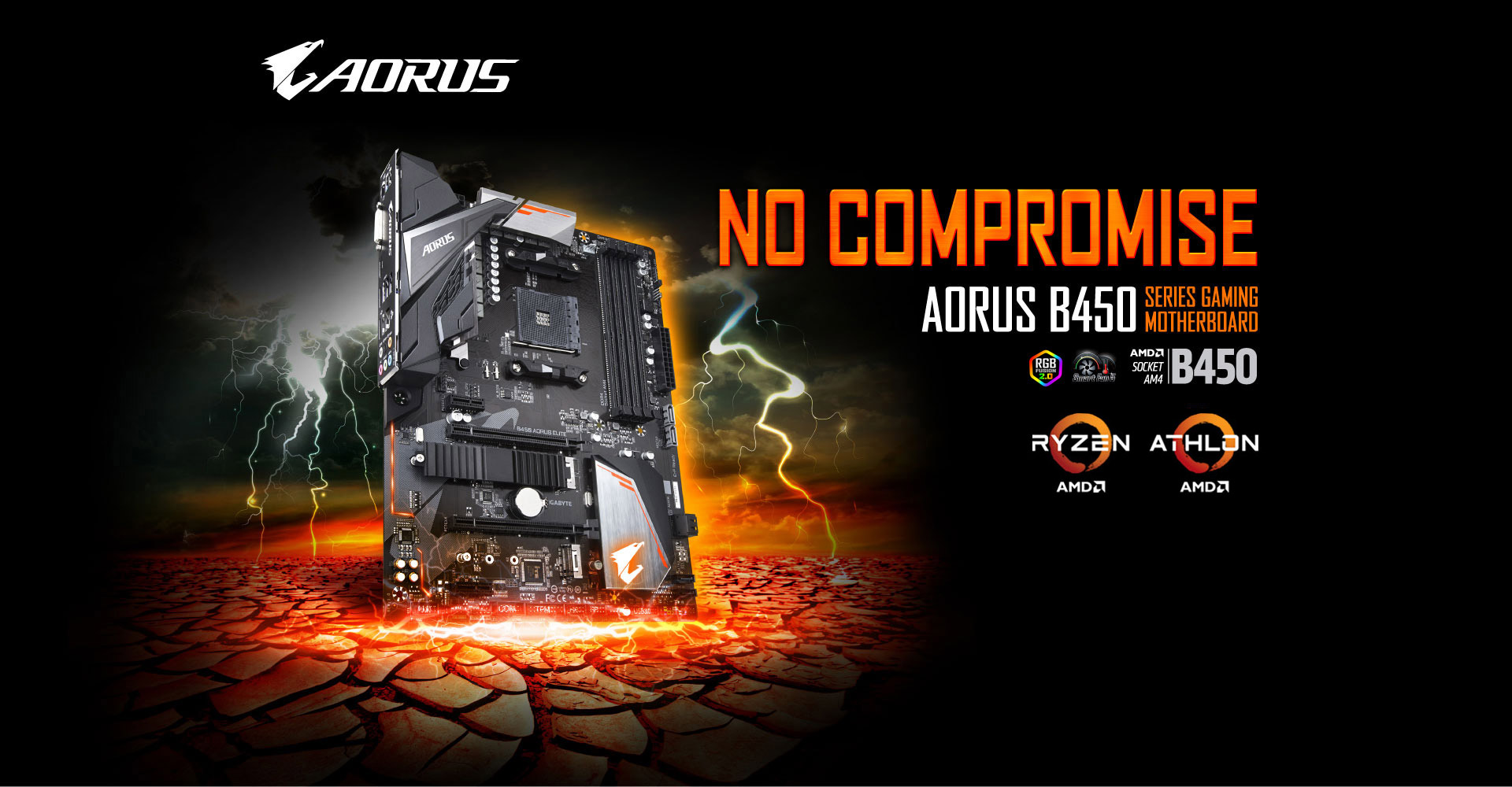 CARTE MERE GIGABYTE B450 AORUS Elite V2 chez Alltec