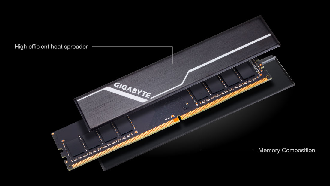 GIGABYTE Memory 8GB (1x8GB) 2666MHz Key Features | Memory - GIGABYTE Global