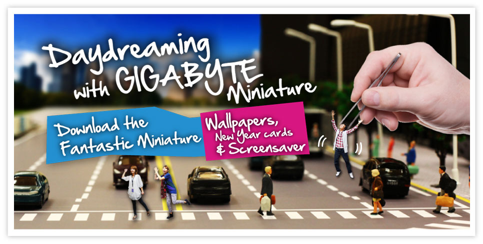 Gigabyte Simply Download The Latest Wallpapers New Year Cards And Screensaver