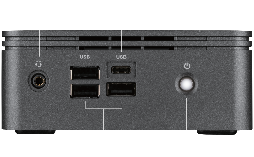 GB BRR7H 4800 rev. 1.0 Overview BRIX Mini PC Barebone