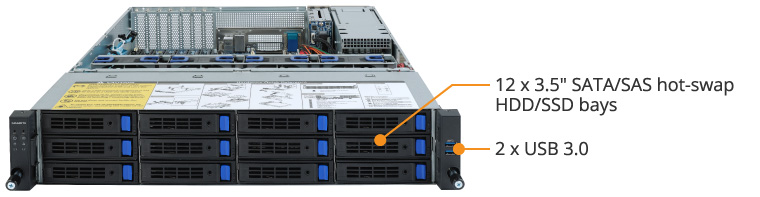 R272 Z30 Rev 100 Rack Servers Gigabyte Russia