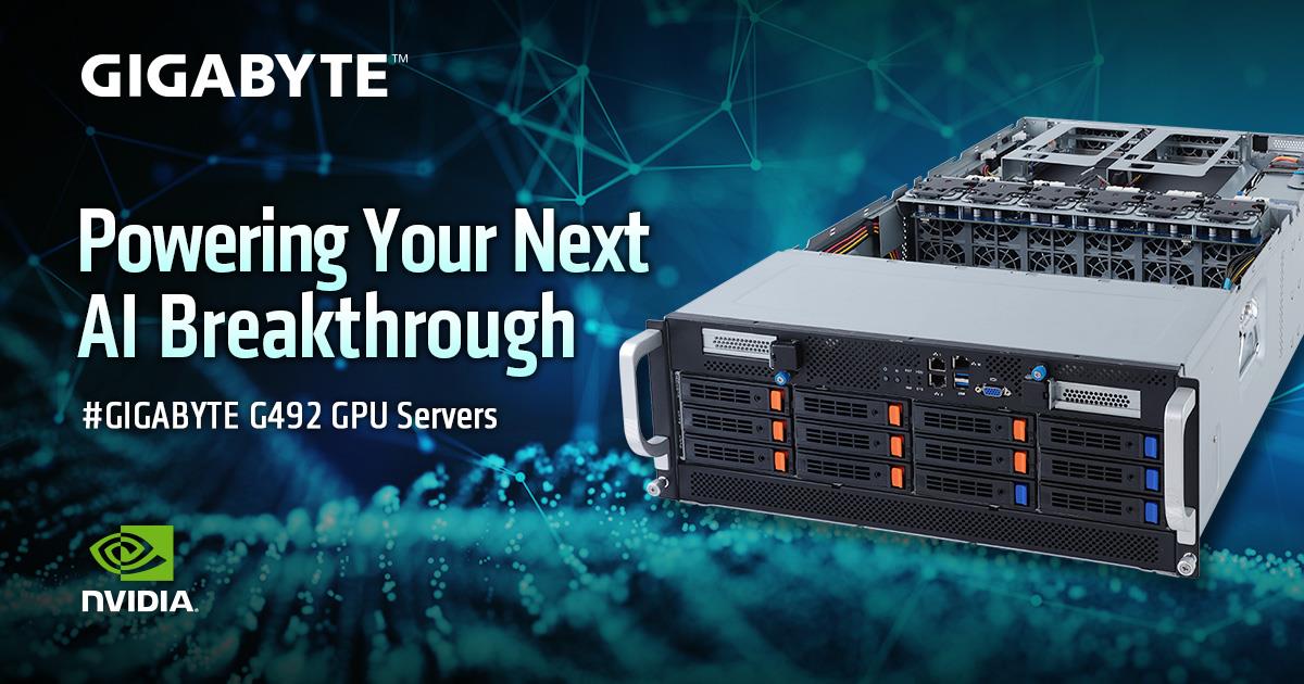 GIGABYTE Introduces a Broad Portfolio of Gseries Servers Powered by
