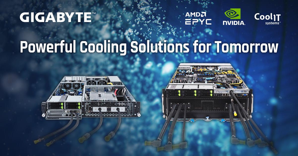 røgelse kuffert Ælte GIGABYTE Introduces Direct Liquid Cooled Servers Supercharged by NVIDIA for  Both Baseboard Accelerators and CPUs | News - GIGABYTE Global