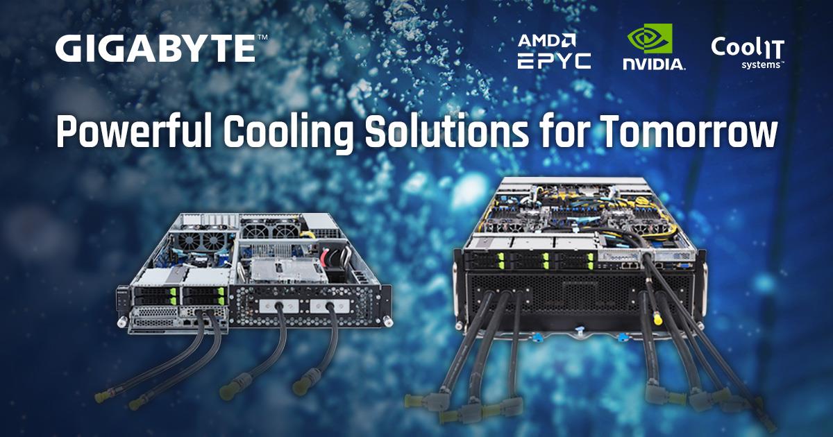 Gigabyte sales liquid cooling