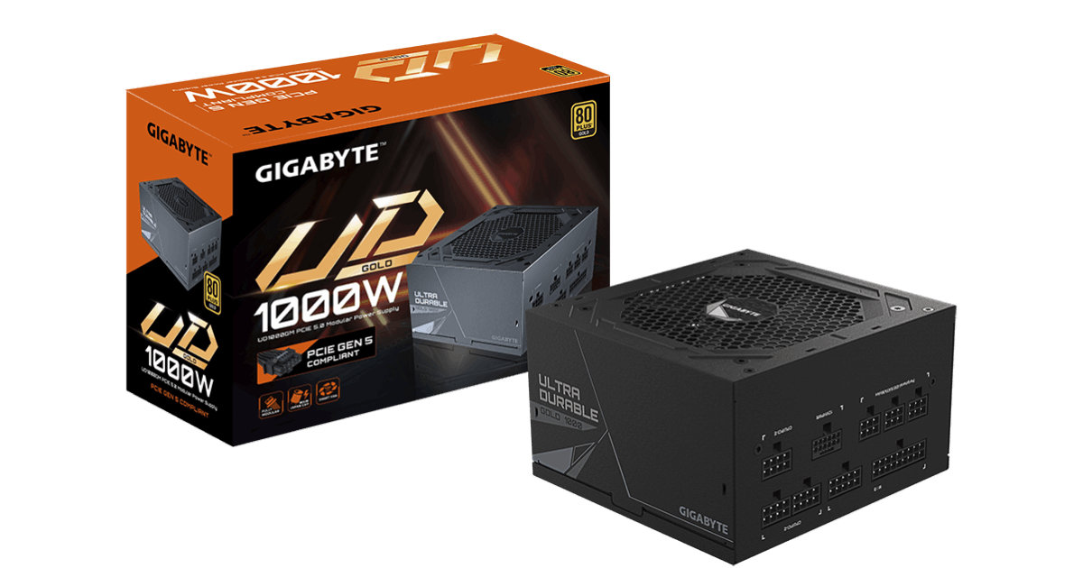 GIGABYTE Launches UD1000GM PCIE 5.0 Power Supply News GIGABYTE Global