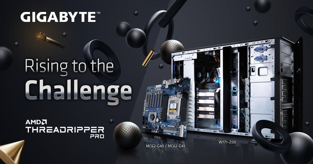 GIGABYTE Enterprise Products Support AMD Ryzen Threadripper PRO