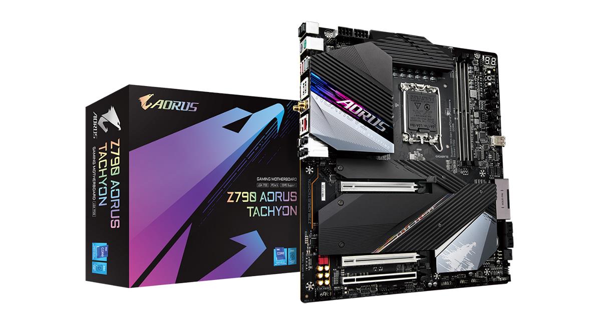 その他 i9-11900K + Z590 AORUS TACYON + RAM8GBx2 Z590 AORUS TACHYON (rev. 1.0) Key Features | Motherboard