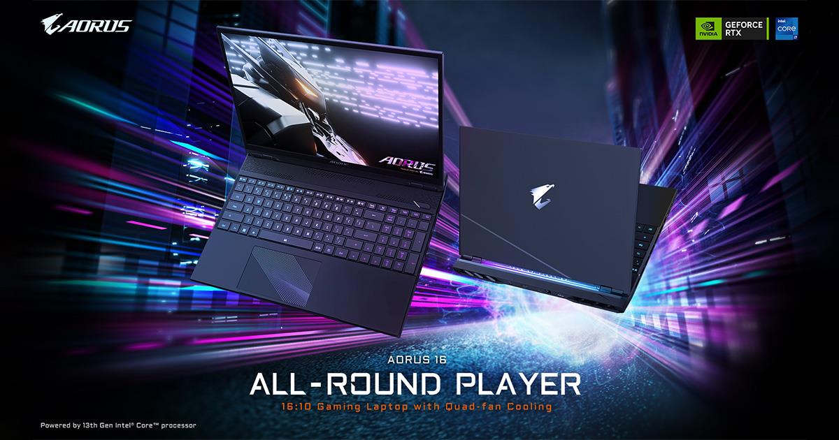 Allround Player! AORUS 16 Expands Lineup of GIGABYTE