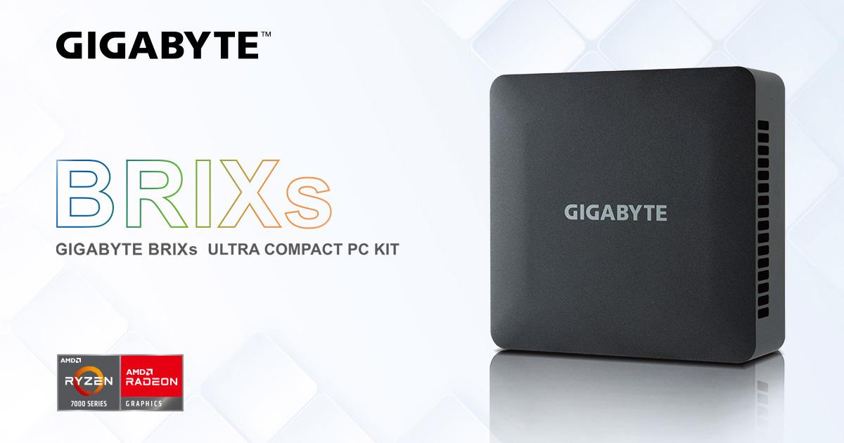 GIGABYTE Unveils the New BRIX Extreme Mini-PC for the New 12th Gen Intel®  Core™ Mobile Processor
