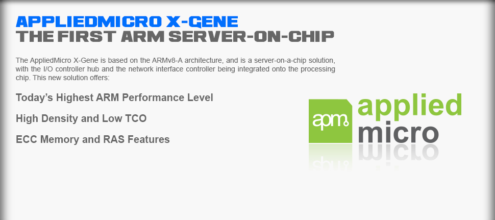APM X-Gene ARM Processor