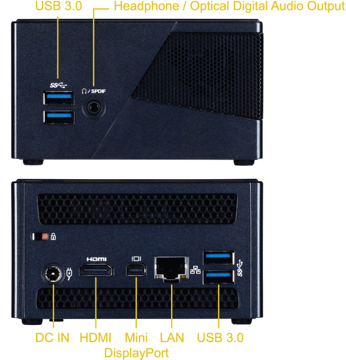 GB-BXi7-4770R (rev. 1.0) Overview | BRIX (Mini-PC Barebone