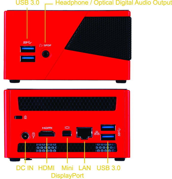 GB-BXi5-4570R (rev. 1.0) Overview | BRIX (Mini-PC Barebone 