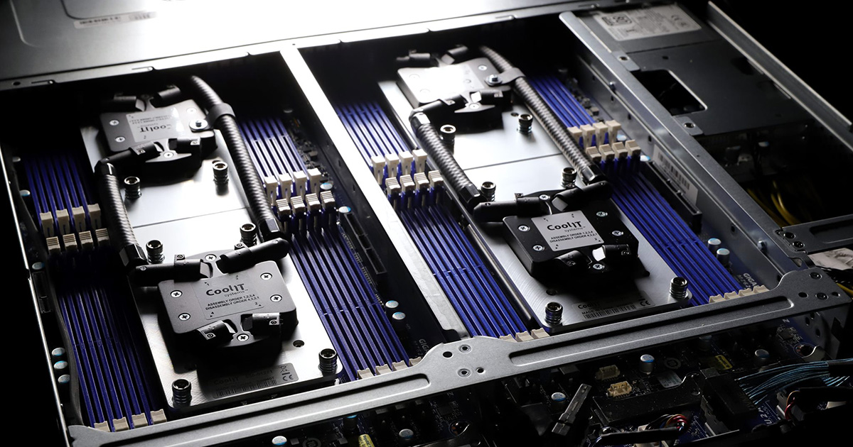 CoolIT Systems Direct Liquid Cooling Solution GIGABYTE Global