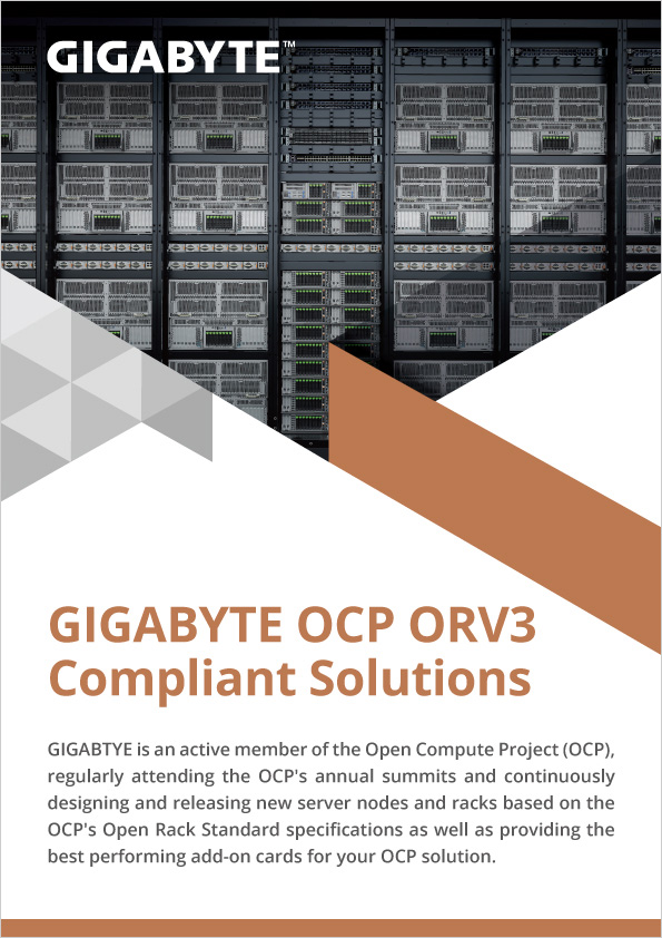 OCP ORV3 Compliant Solutions