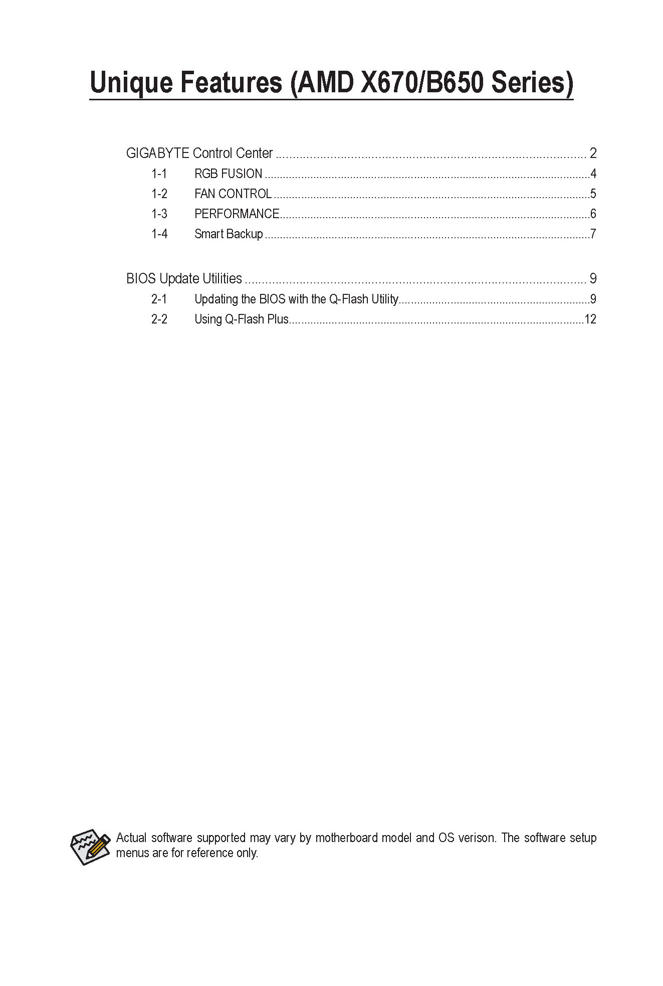GIGABYTE Motherboards Software Manual