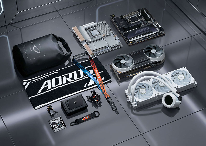 GIGABYTE event prizes
