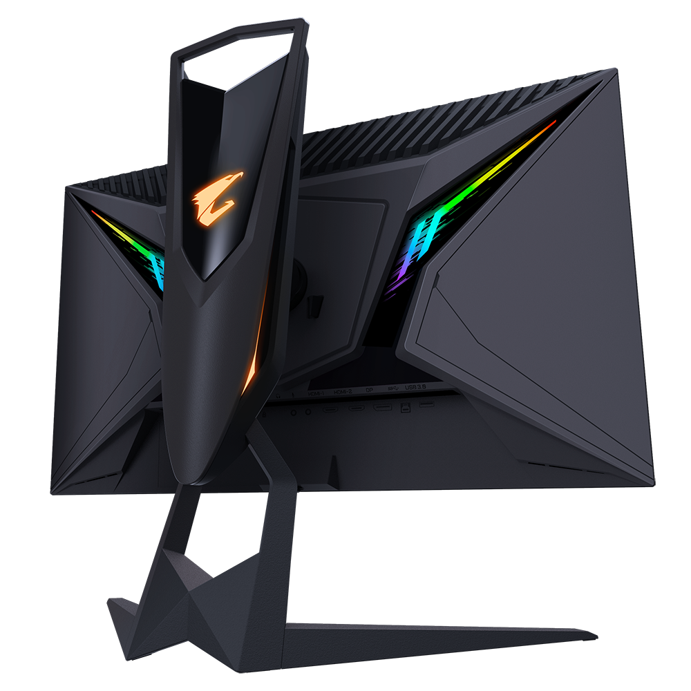 RGB осветление отзад